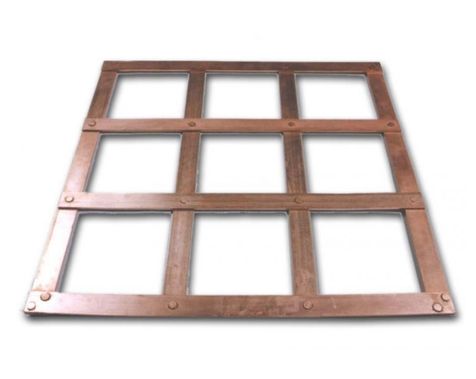 Earth Plate - Lattice Copper